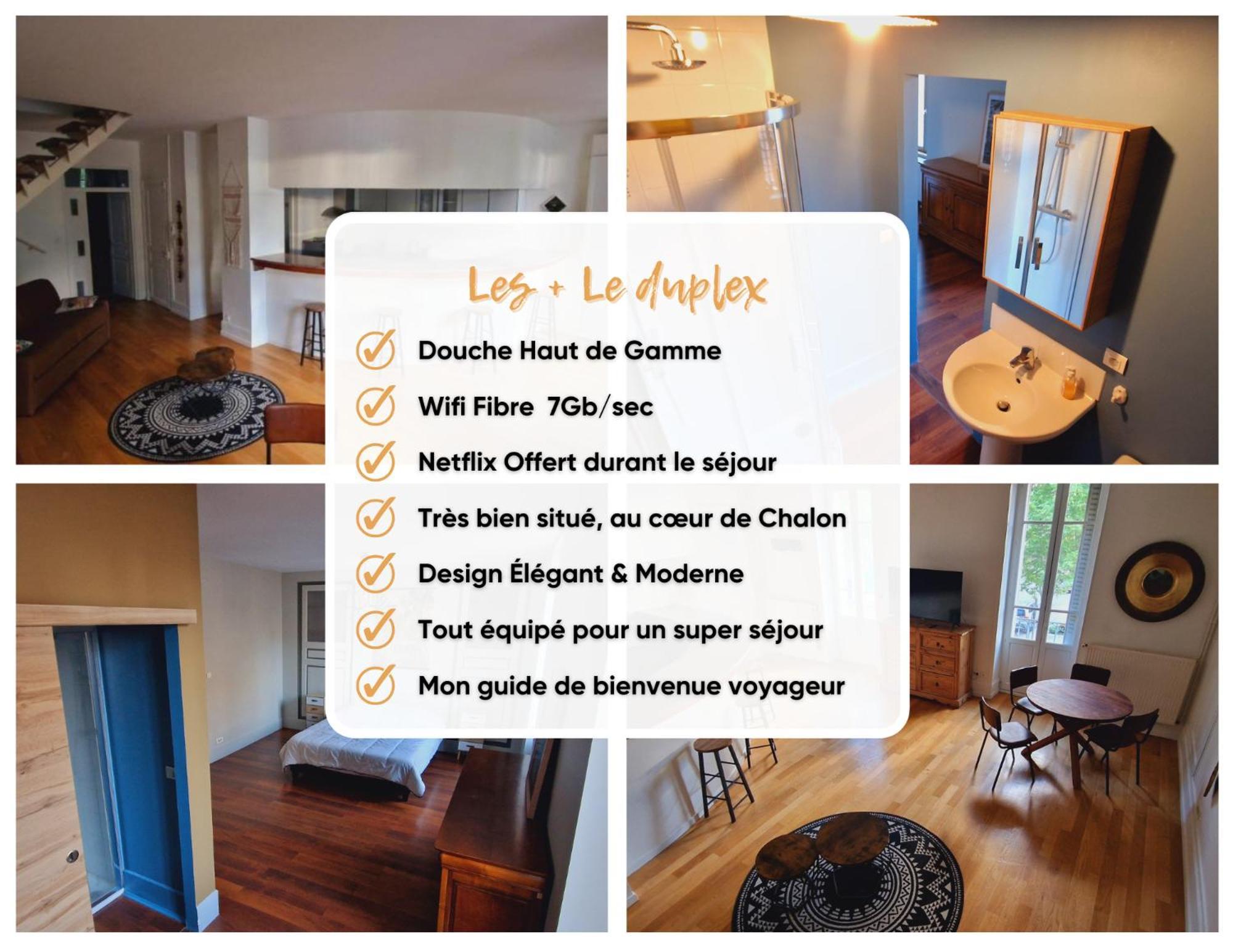 Le Duplex Lejlighed Chalon-sur-Saône Eksteriør billede